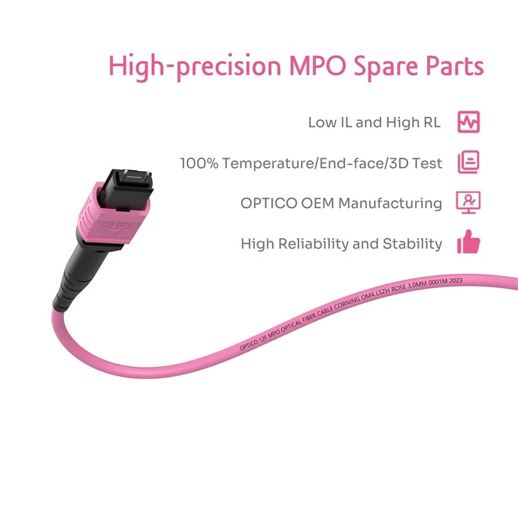 Data Center 12F MPO MTP Jumper