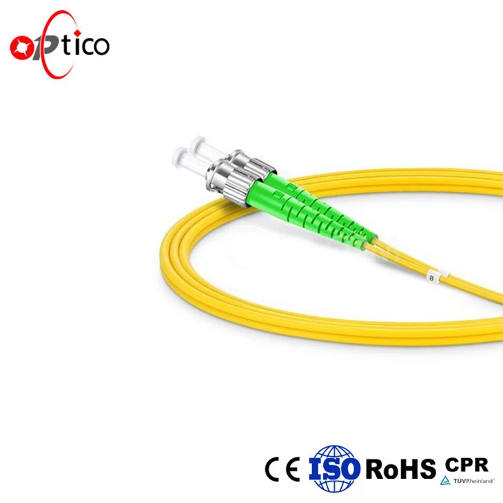 ST/UPC OM2 Duplex Patch Cord