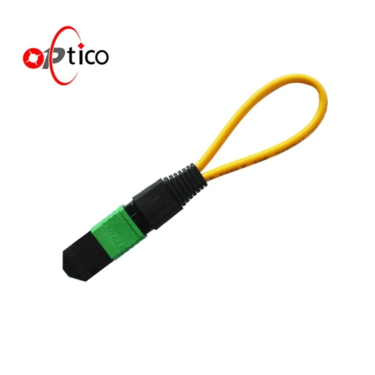 8F Optical MPO Loopback Tester Cable Singlemode Female
