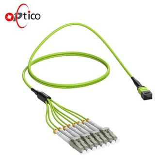 8F Breakout MPO To LC Patch Cable